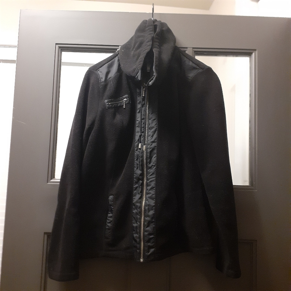 Christopher & Banks Black Lightweight Jacket Women's Medium